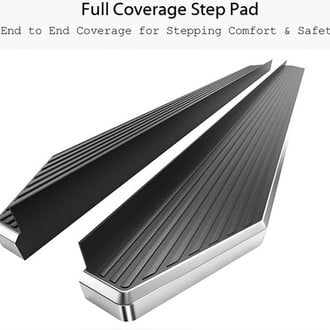APG® - 6" H Series Cab Length Polished Running Boards