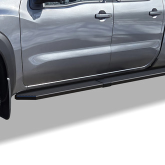 APG® - 6" H Series Wheel-to-Wheel Black Running Boards
