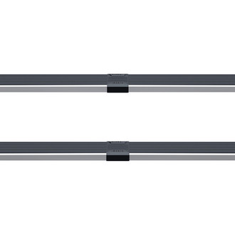 APG® - 5" iStep Wheel-to-Wheel Silver Running Boards