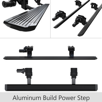 APG® - 5" Power-W Series Cab Length Black Running Boards