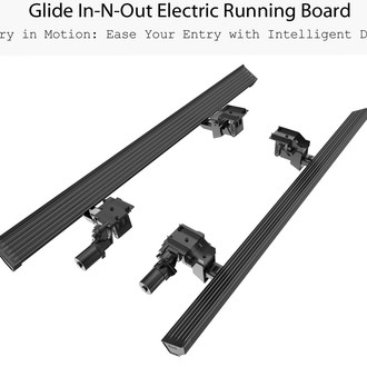 APG® - 5" Power-W Series Black Running Boards
