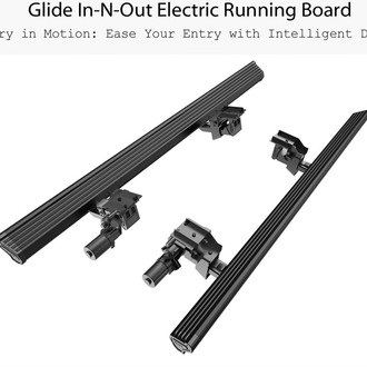 APG® - 5" Power-W Series Black Running Boards