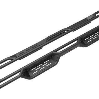 APG® - Drop Down Style Cab Length Black Nerf Bars