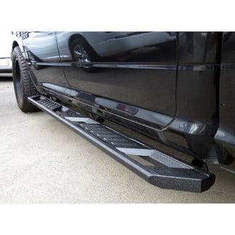APG® - 5" A Series Cab Length Black Running Boards