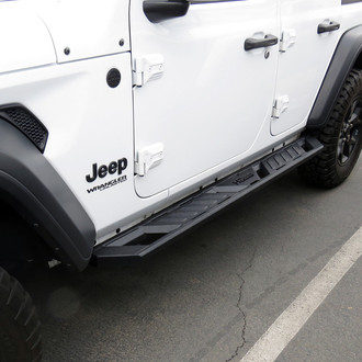 APG® - 5" A Series Cab Length Black Running Boards