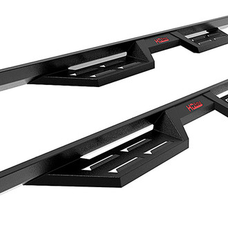 APG® - DS Drop Down Style Black Trapezoid Nerf Bars