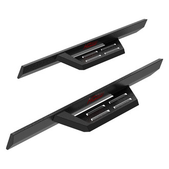 APG® - DS Drop Down Style Black Trapezoid Nerf Bars