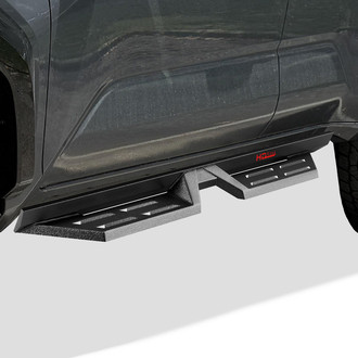 APG® - DS Drop Down Style Black Trapezoid Nerf Bars