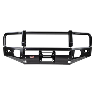 ARB® - Summit Full Width Black Powder Coated Front Winch HD Bumper with Grille Guard