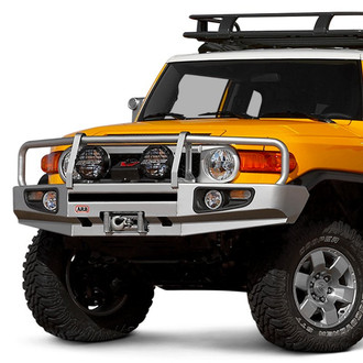 ARB® - Deluxe Full Width Black Powder Coated Front Winch HD Bumper with Grille Guard
