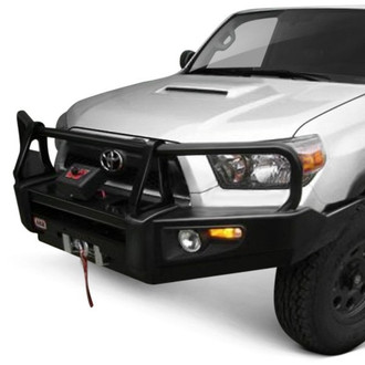 ARB® - Deluxe Full Width Black Powder Coated Front Winch HD Bumper with Grille Guard