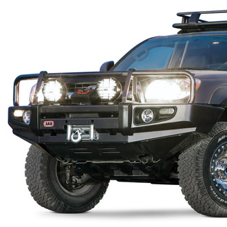 ARB® - Deluxe Full Width Black Powder Coated Front Winch HD Bumper with Full Grill Guard