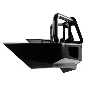 ARB® - Deluxe Full Width Stain Black Powder Coated Front Winch HD Bumper with Grille Guard