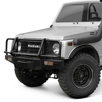 ARB® - Deluxe Full Width Black Powder Coated Front Winch HD Bumper with Grille Guard