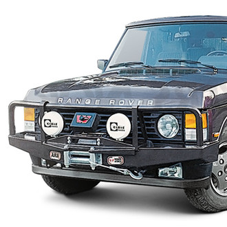 ARB® - Deluxe Full Width Black Powder Coated Front Winch HD Bumper with Grille Guard