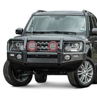 ARB® - Summit Full Width Black Powder Coated Front Winch HD Bumper with Grille Guard