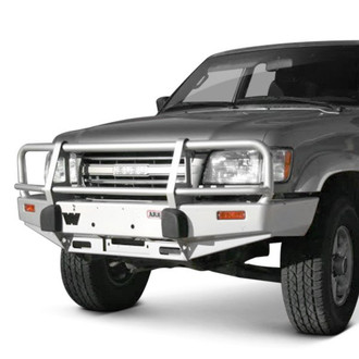 ARB® - Deluxe Full Width Black Powder Coated Front Winch HD Bumper with Grille Guard
