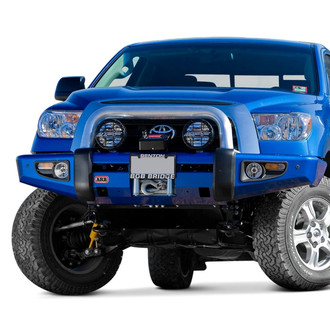ARB® - Sahara Full Width Black Powder Coated Front Winch HD Bumper