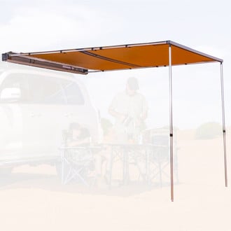 ARB® - 8-1/5' x 8-1/5' Aluminum Awning Kit with Light