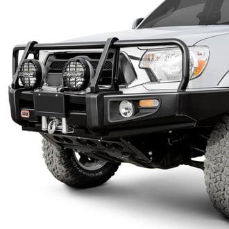 ARB® - Deluxe Full Width Black Powder Coated Front Winch HD Bumper with Full Grill Guard