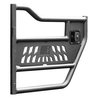 Aries® - Textured Black Rear Tubular Doors