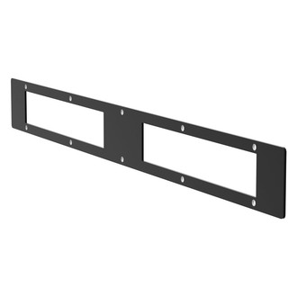 Aries® - 10" Black Open Face Cover Plate For Pro Series Grille Guard