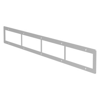 Aries® - 30" Brushed Open Face Cover Plate For Pro Series Grille Guard
