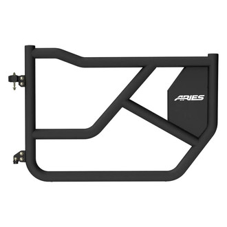 Aries® - Textured Black Front Tubular Doors