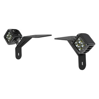 Aries® - Windshield Frame Mounted 2" 2x12W Spot Beam LED Lights
