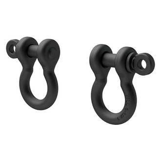 Aries® - TrailCrusher™ Textured Black Shackles
