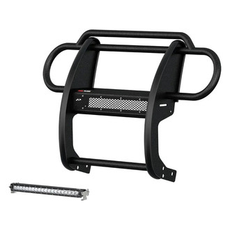 Aries® - Pro Series Black LED Grille Guard