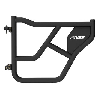 Aries® - Textured Black Rear Tubular Doors