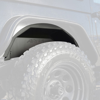 Aries® - Textured Black Rear Inner Fender Liners