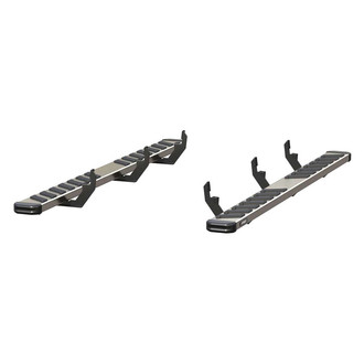 Aries® - 6" NovaTrac Cab Length Polished Running Boards