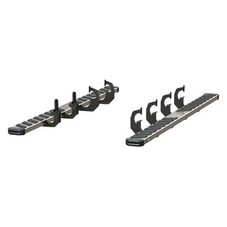 Aries® - 6" NovaTrac Cab Length Polished Running Boards