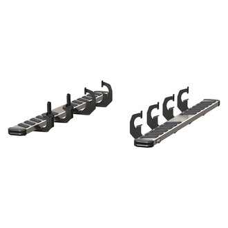 Aries® - 6" NovaTrac Cab Length Polished Running Boards