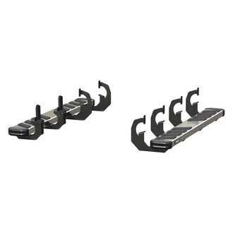 Aries® - 6" NovaTrac Cab Length Polished Running Boards