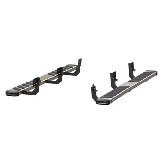 Aries® - 6" NovaTrac Cab Length Polished Running Boards