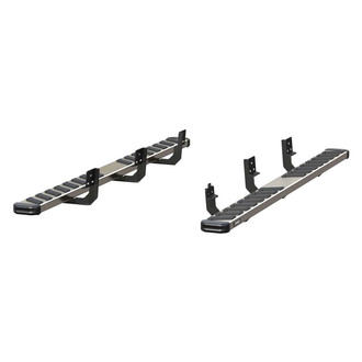 Aries® - 6" NovaTrac Cab Length Polished Running Boards