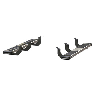 Aries® - 6" NovaTrac Cab Length Polished Running Boards
