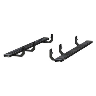 Aries® - 6" NovaTrac Cab Length Black Running Boards