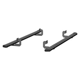 Aries® - 5" SlimGrip Cab Length Black Running Boards