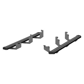 Aries® - 5" SlimGrip Cab Length Black Running Boards