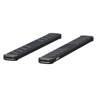 Aries® - 6" NovaTrac Cab Length Black Running Boards