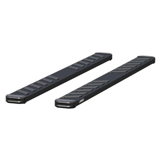 Aries® - 6" NovaTrac Cab Length Black Running Boards