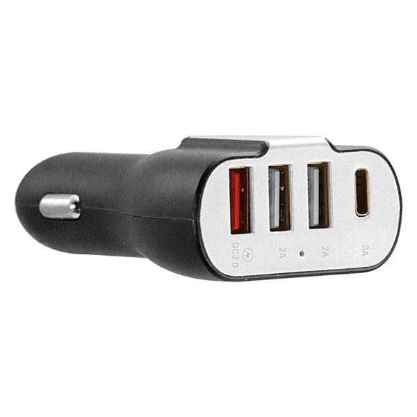 Arkon® - 4-Port Charger with Type-C Port, Qualcomm Quick Charge Port, & 2 USB Ports