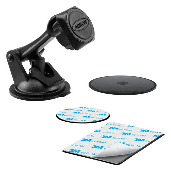 Arkon® - Magnetic Sticky Suction Cup Phone Mount for iPhone 11, XS, XR, X, 8, Galaxy S10, Note 9