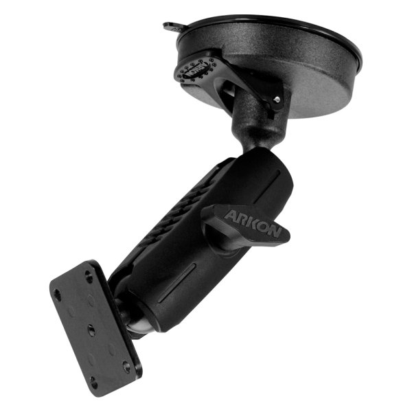 Arkon® - Robust Series 80 mm Windshield Suction Cup Mount with Metal 4-Hole AMPS Head