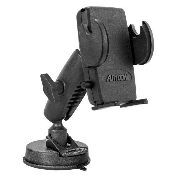 Arkon® - Mega Grip Windshield Suction Cup Phone Mount for iPhone 11 Pro Max XR XS X Galaxy S10 S9 Note 10 9