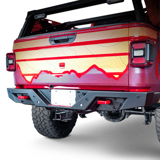 Artec Industries® - Nighthawk Full Width Raw Rear HD Bumper
